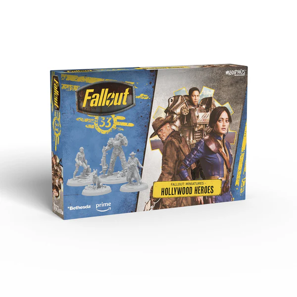 Fallout Miniatures: Hollywood Heroes Launching This Month